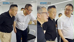 ZOBO卓邦張新峰與協(xié)會(huì)領(lǐng)導(dǎo)走訪中建電子信息技術(shù)有限公司，共商發(fā)展大計(jì)