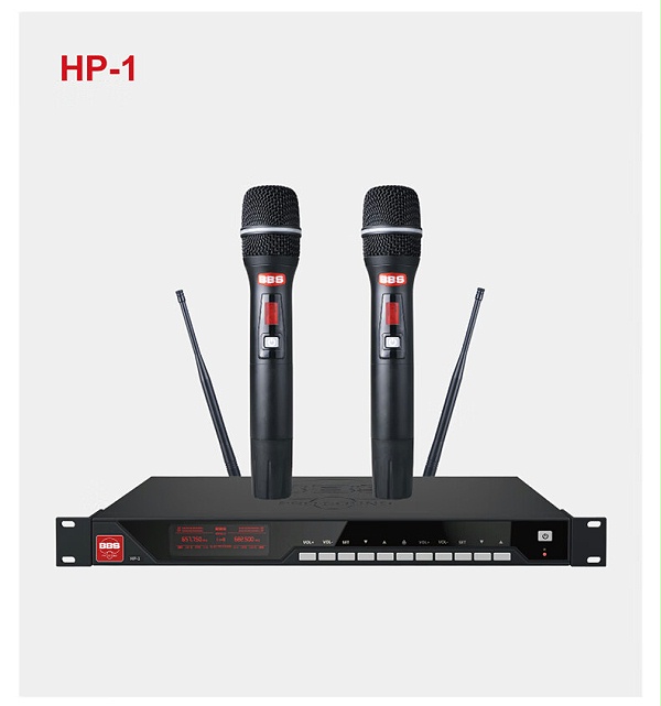 BBS娛樂話筒 HP-1 一拖二無(wú)線話筒 專業(yè)無(wú)線麥克風(fēng) 真分集話筒 舞臺(tái)演出會(huì)議婚慶主持1