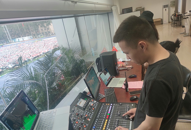 ZOBO卓邦PRS音響為北京交通大學2021新生開學典禮保駕護航