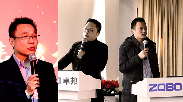 MP部總經(jīng)理張新強(qiáng)、上海運(yùn)營(yíng)經(jīng)理張誼斌、北京大區(qū)經(jīng)理張書(shū)杰