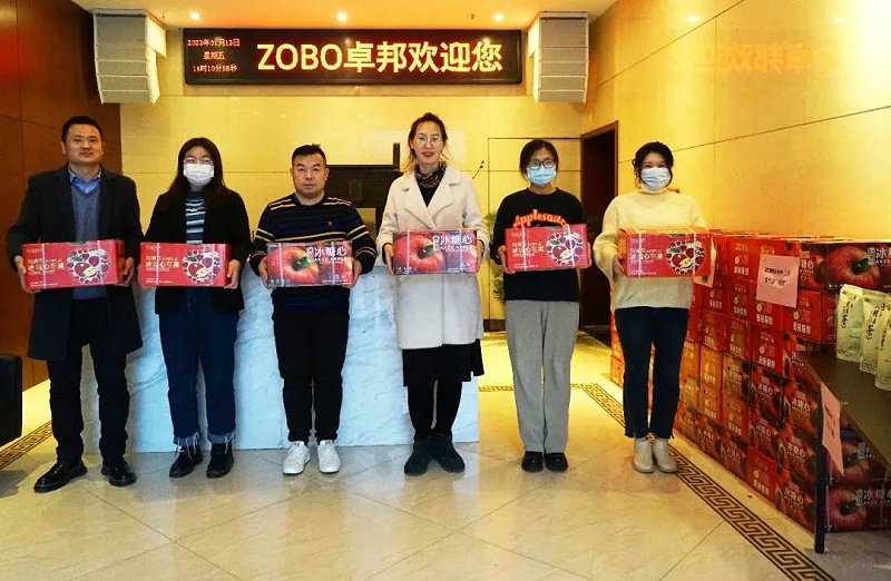 ZOBO卓邦工會(huì)丨春節(jié)慰問暖人心，凝心聚力鼓干勁